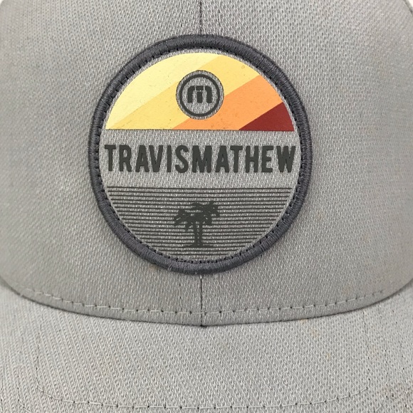 Travis Mathew Patch Gray Hat - Picture 9 of 9